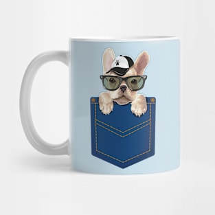 Cute Dog in Pocket Mug